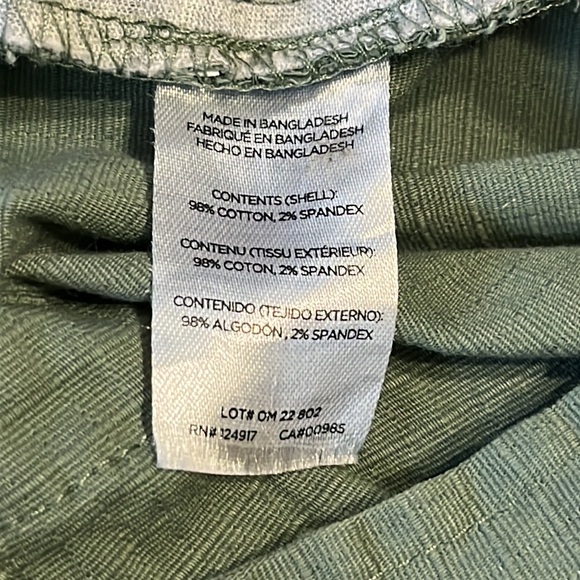 Onia All Terrain Ripstop Cotton Joggers in Sea Moss Green Size M - Picture 12 of 12